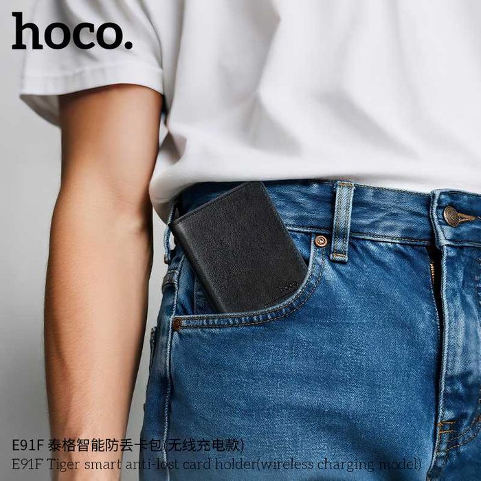 Hoco E91F Wallet Tag Смарт держатель картхолдер с защитой от потери