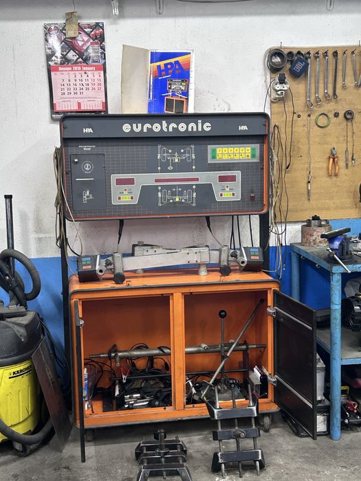 Стенд преден и заден мост