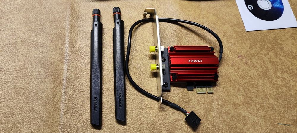 Placa retea wireless WI-FI 6E + BT 5.3