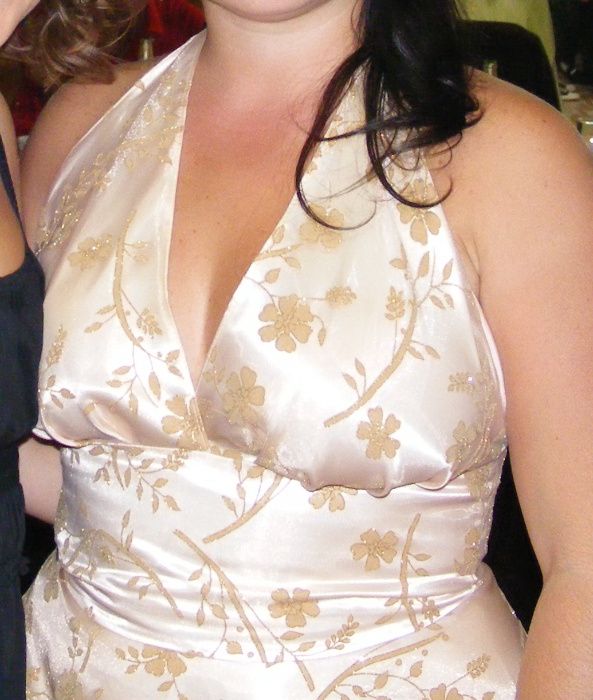 Rochie crem eleganta - marimiea 40