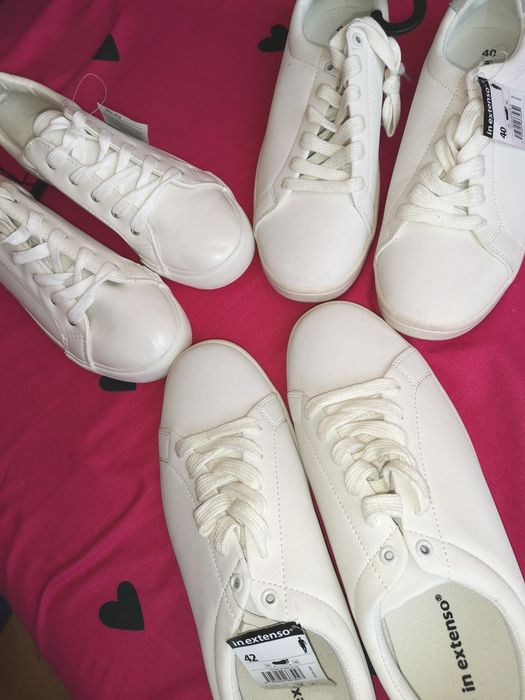 Oferta! Adidasi piele eco