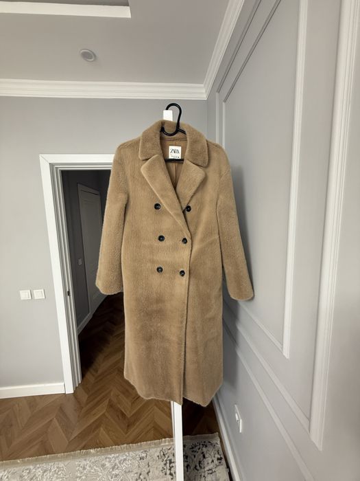 Эко шуба от Zara, размер S