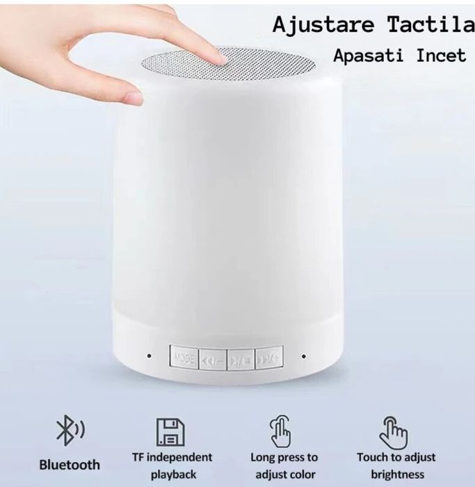 Lampa de Veghe LED ambientală și Boxă