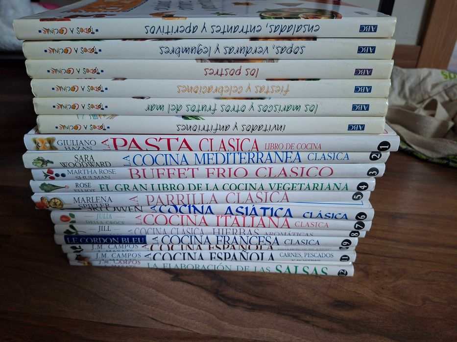 Готварски книги на испански език