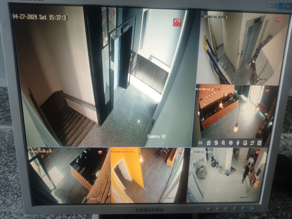 Установка видеонаблюдения и домофонов