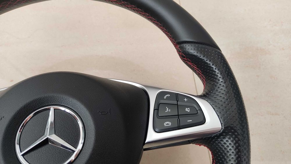 Мерцедес AMG Sport волан с ВИБРАЦИЯ - Mercedes W205  * W166 * W213