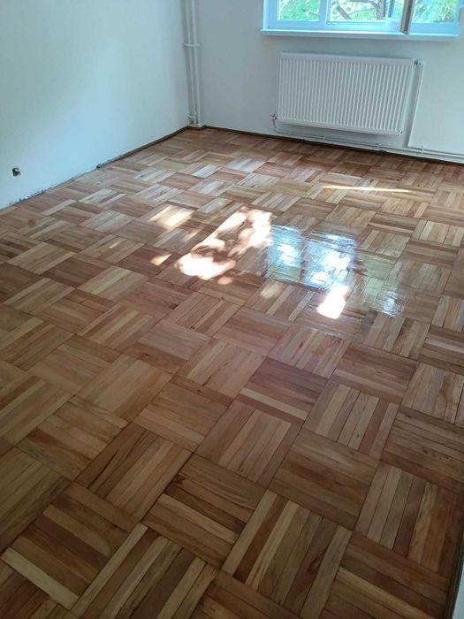 Raschetare, montare parchet