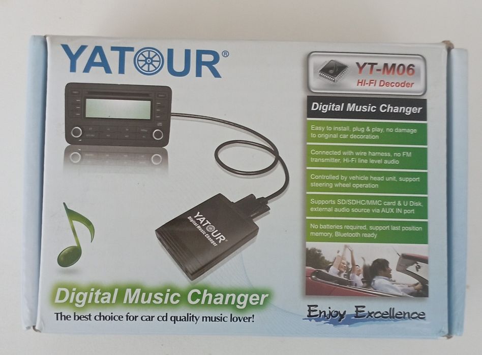 Yatour, Дигитален музикален чейнджър YATOUR YCARLINK с SD USB