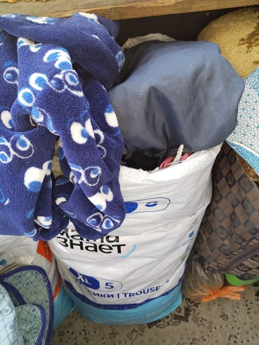 Мешок вещей на мальчика и девочку за 3000тг