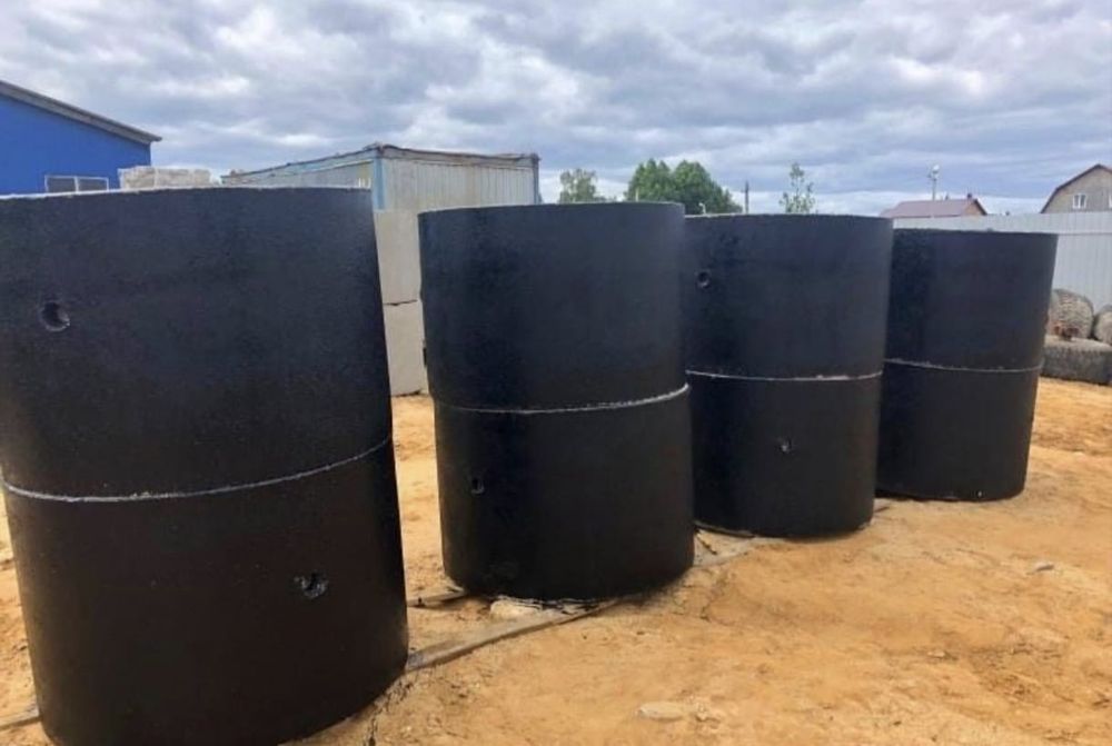 Бетонный септик под ключ