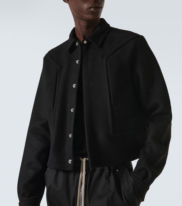 Rick Owens virgin wool jacket