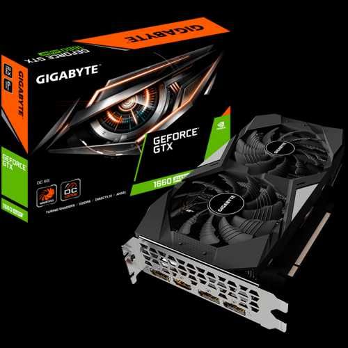 Видеокарта Gigabyte GeForce GTX 1660 SUPER D6 6GB , 24м Гаранция