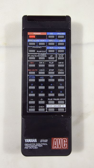 Telecomandă originală Yamaha RS-AVC30 (Vintage / Audio)