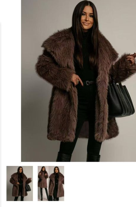 Ново палто с косъм