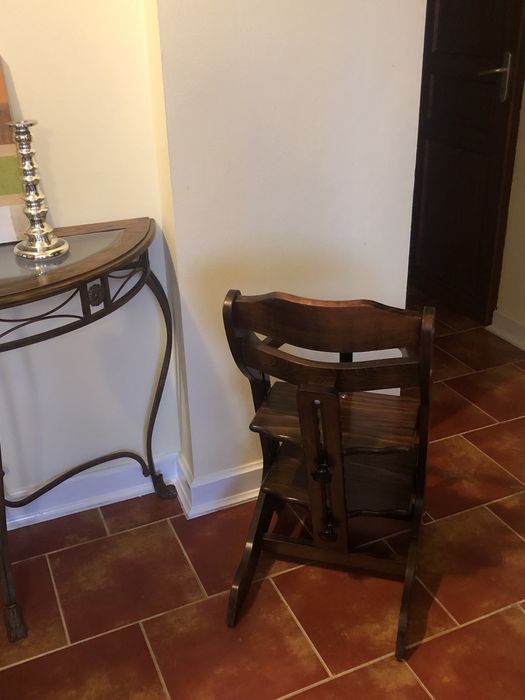 Scaun de masa copii lemn masiv