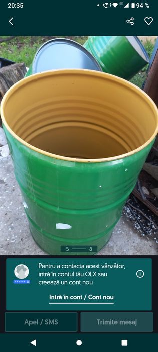 Butoaie butoi detașabil bazin cub