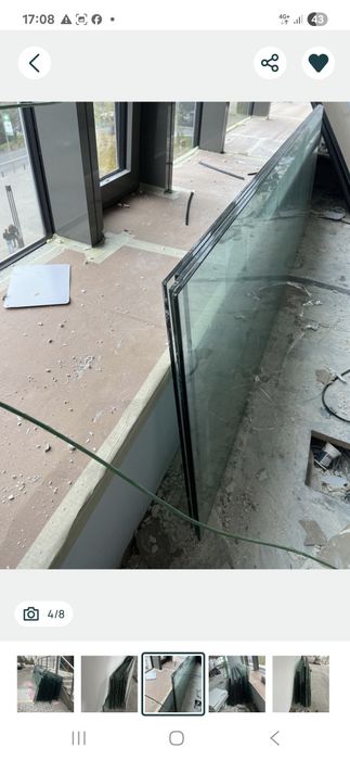 Sticla securizata (terase, birouri, pereți despărțitori, cabine de dus