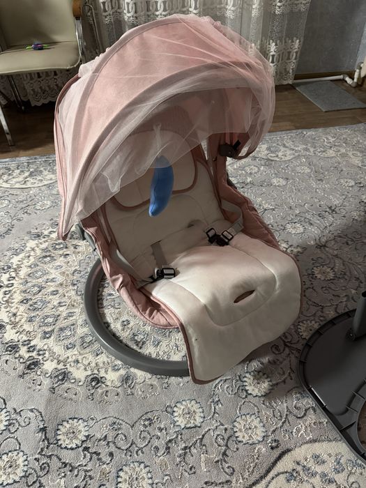 ШЕЗЛОНГ/ детское кресло - качалка