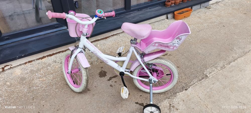 Детски велосипед hello kitty