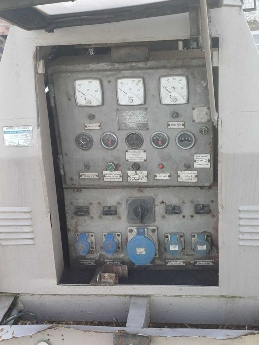 Ggenerator diesel, montat pe șasiu remorcabil (trailer)