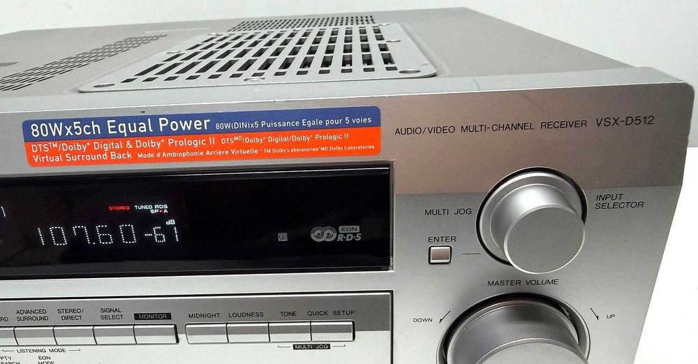 Pioneer VSX-D512 Amplificator - 5x100W - Intrari Optice - Audiofil