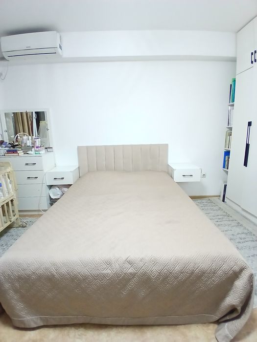 Продам кровать с навесным шкафом