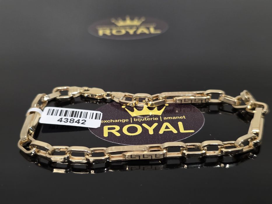 Bijuteria Royal: Brățară aur 14k/7.53 gr
