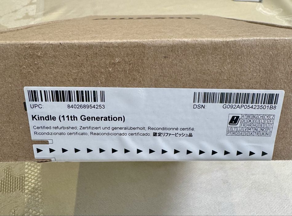 Amazon Kindle 11 2022г 16гб Refurbished. Электронная книга