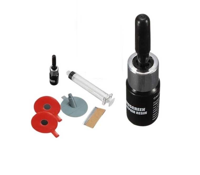 Ремонтен комплект за спукани стъкла , Лепило за стъкло, 6 части