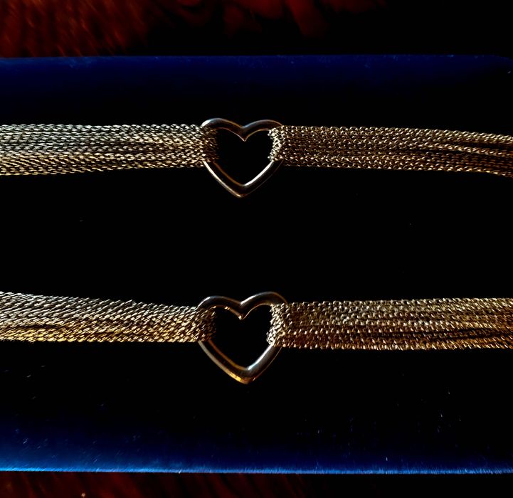 Сребърно колие и гривна