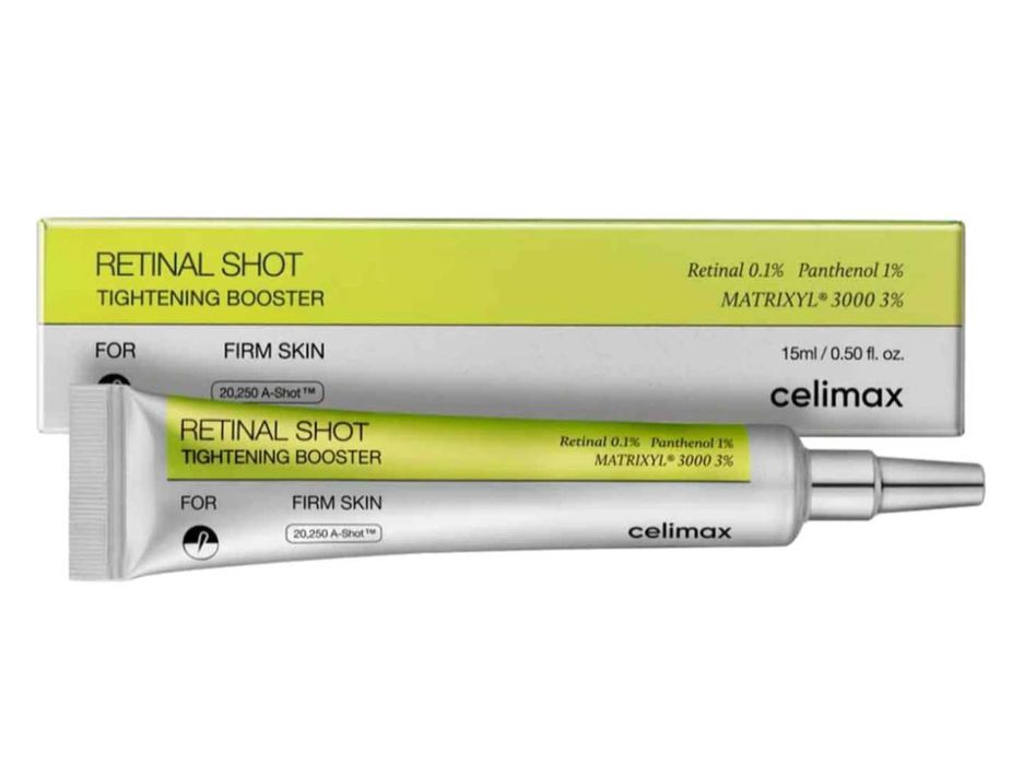 Serum retinol concentrat CELIMAX, imbunatatire profunda, reducere pori, 15 ml