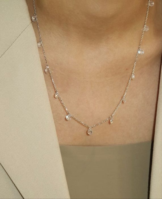 Колье серебро 925 пробы