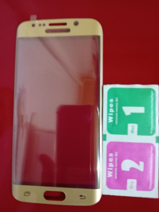 Folie protecție curbată Samsung S6 edge.