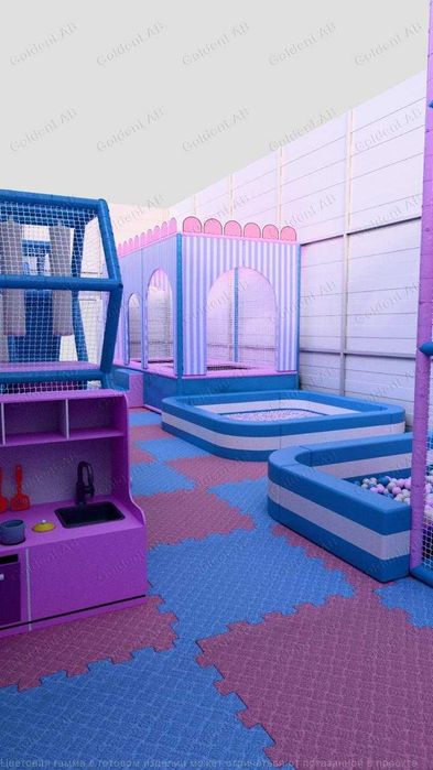 Детский лабиринт, детская игровой парк