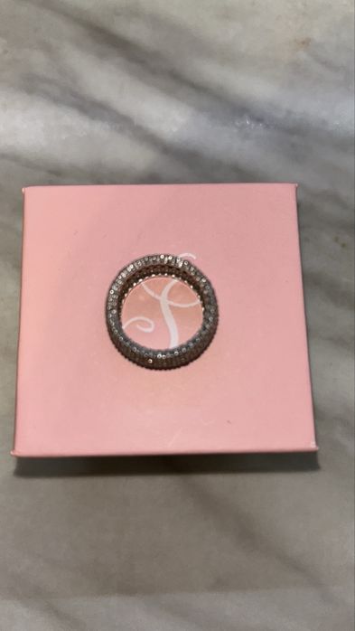 Сребърен пръстен с цирконий