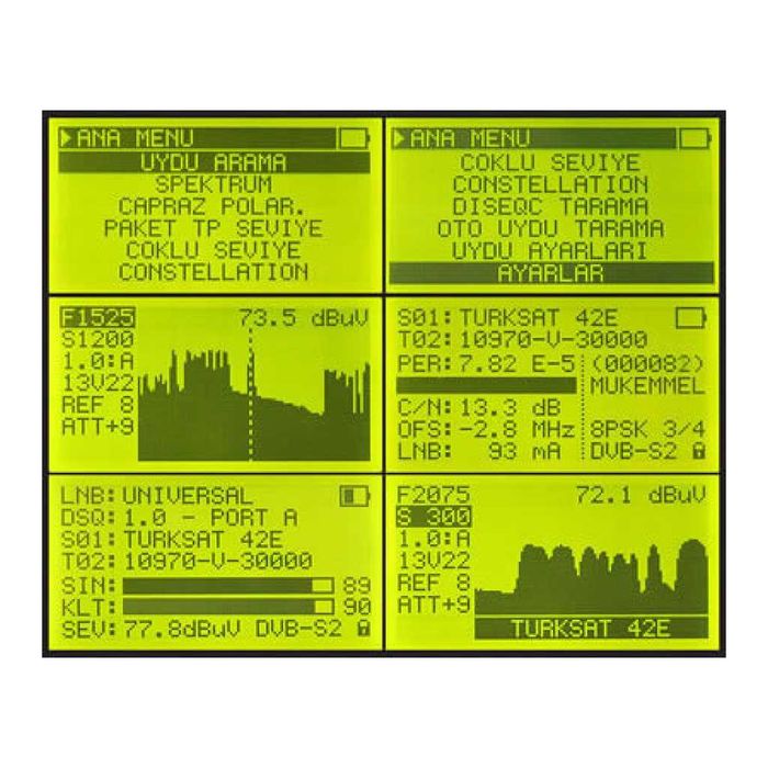 Уред за настройка на Сателитни Антени