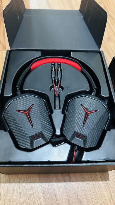 Наушники Lenovo Y Gaming Stereo Headset-ROW черный-красный