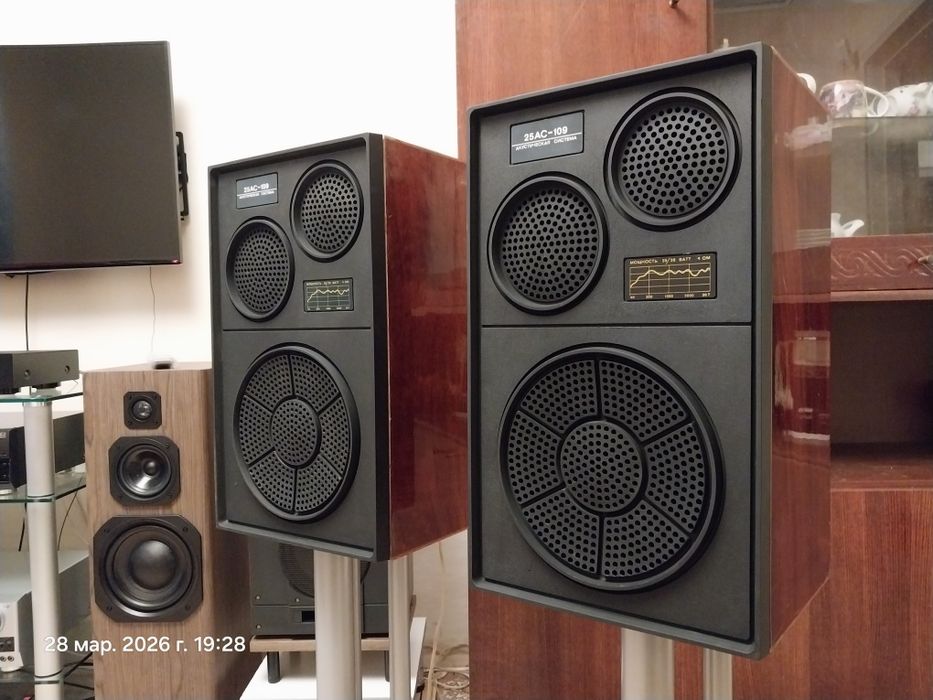 Вега 25АС-109 (309) акустическая система Radiotehnika СССР