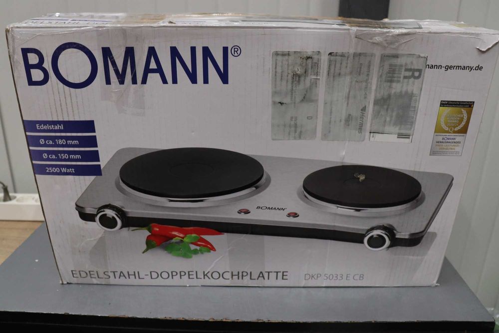 Двоен Котлон Bomann DKP5033 ECB, 2500W