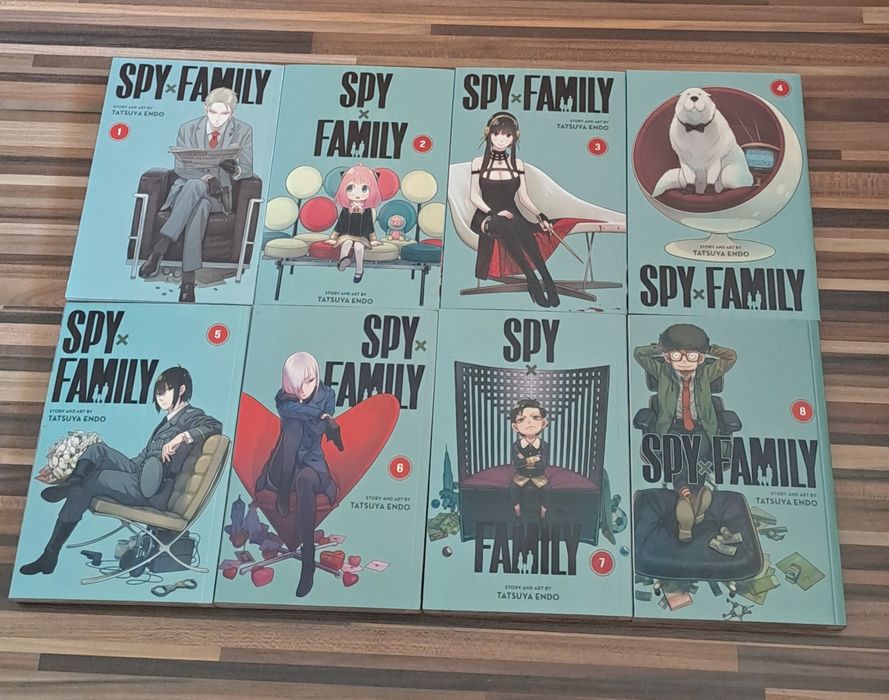 !!Намаление!! Манга "Spyxfamily' първите 8 книги