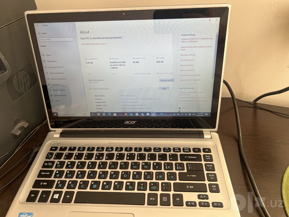 Notebook. Acer Core i5