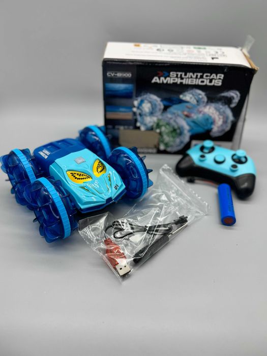 Амфибийна каскадна количка с дистанционно водоустойчива 4x4,Топ цена!