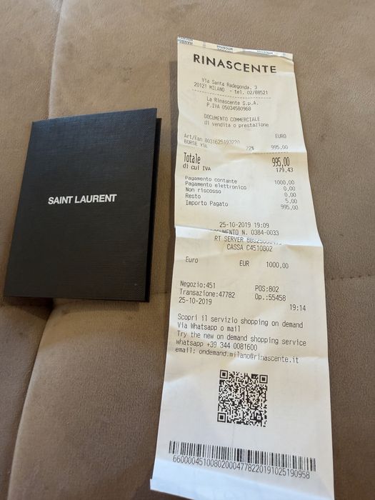 чаната  Saint Laurent