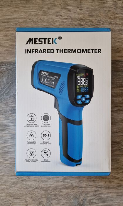 Безконтактен инфраред темометър 1600°С