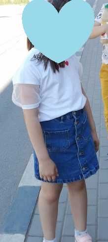 Fustita jeans, 146 cm
