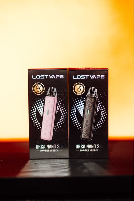 Set vape-uri Ursa Nano S2 noi + lichide + rezistente