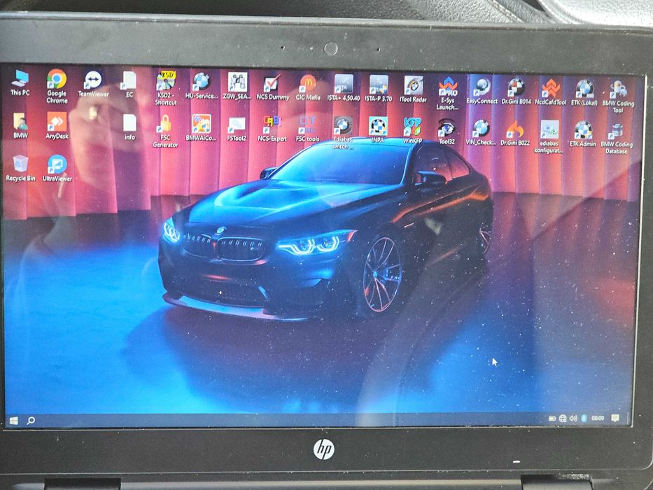 Pachet Laptop Diagnoza Bmw Ista Inpa Esys + Interfete E-Net + Kdcan