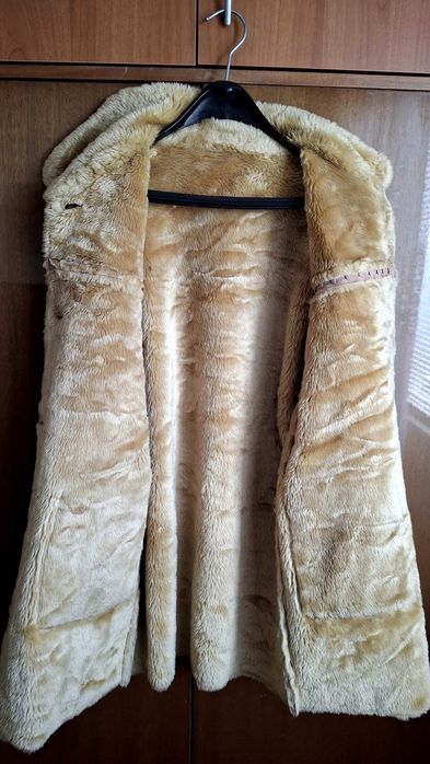 Дамско еко палто