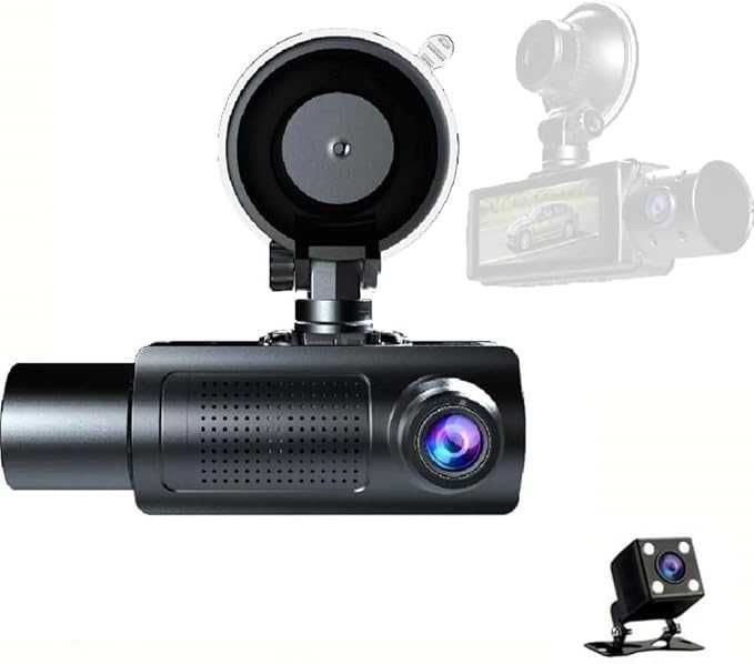 Тройна даш камера- предна , вътрешна и задна камера Karlak