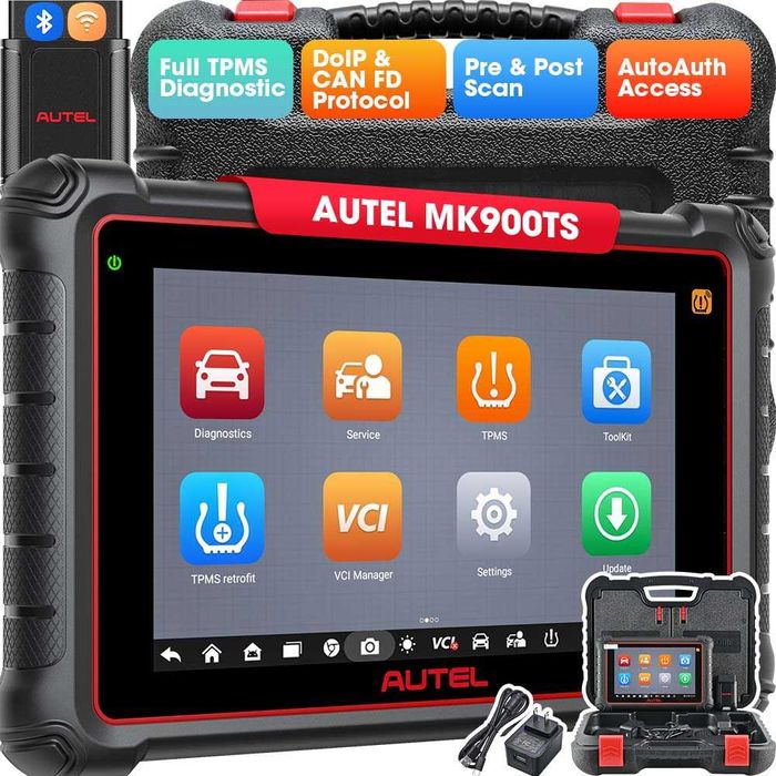 Autel MaxiCOM MK900-TS BT, Tester auto Multimarca Profesional TPMS